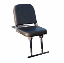 Кресло поворотное со спинкой в пвх лодку